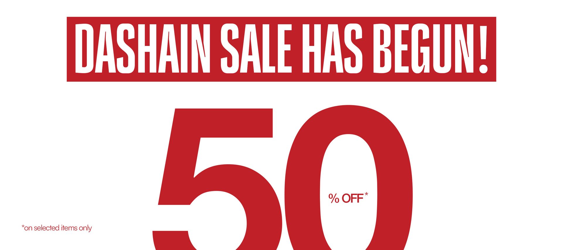 Dashain Sale