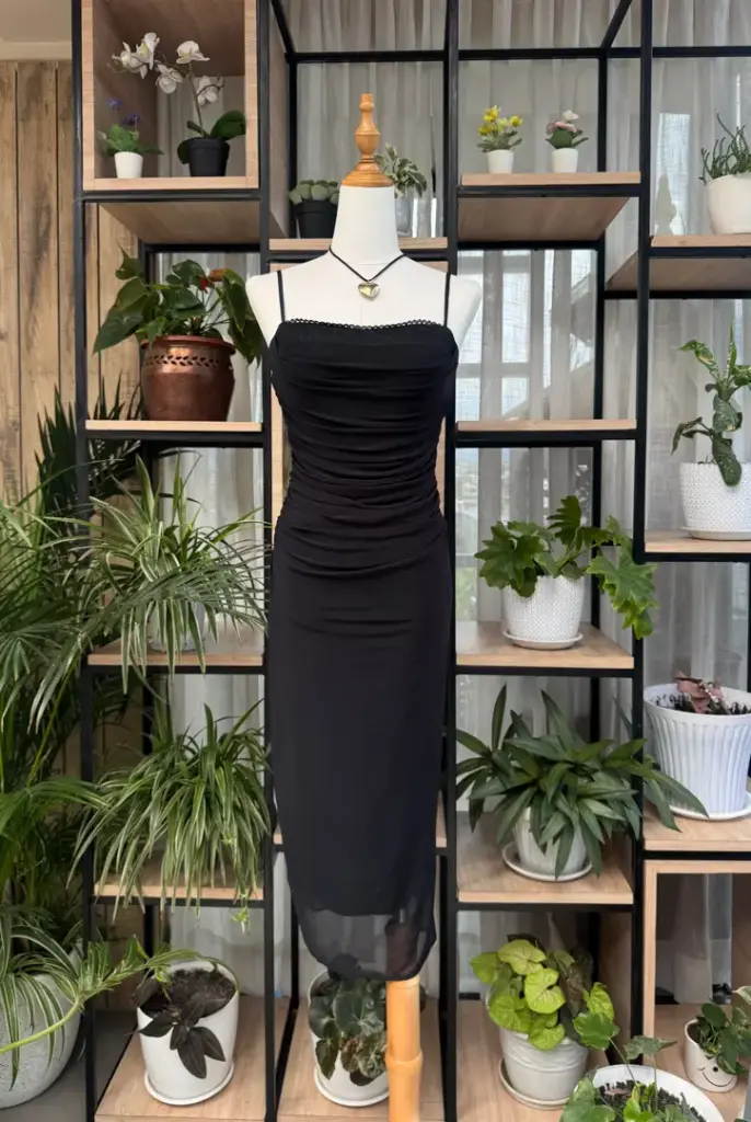 1.0526 111 LADIES DRESS (BLACK)