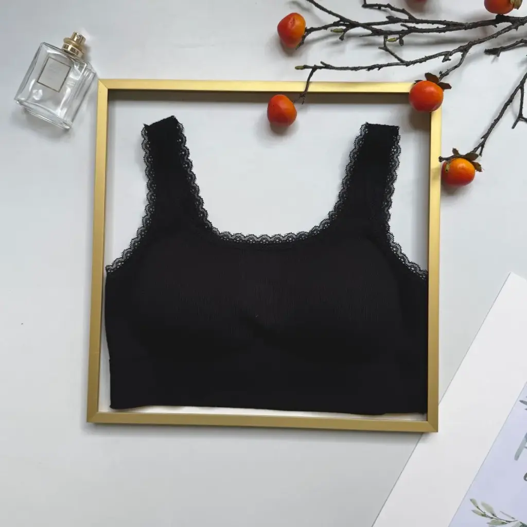 1.1398 2506 LADIES BRALET (BLACK)