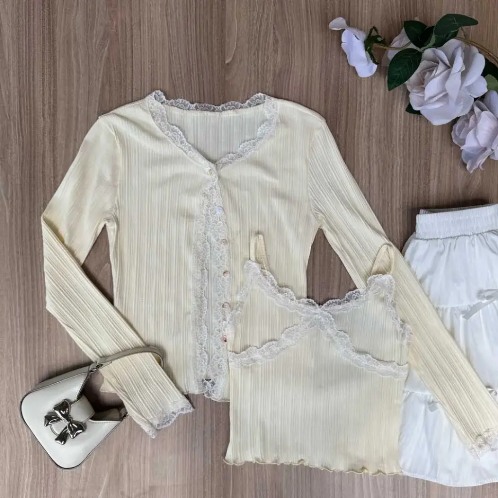 301 CROP CAMI SET