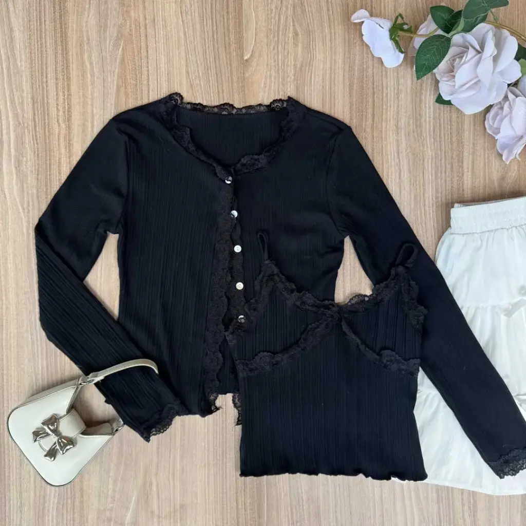 301 CROP CAMI SET