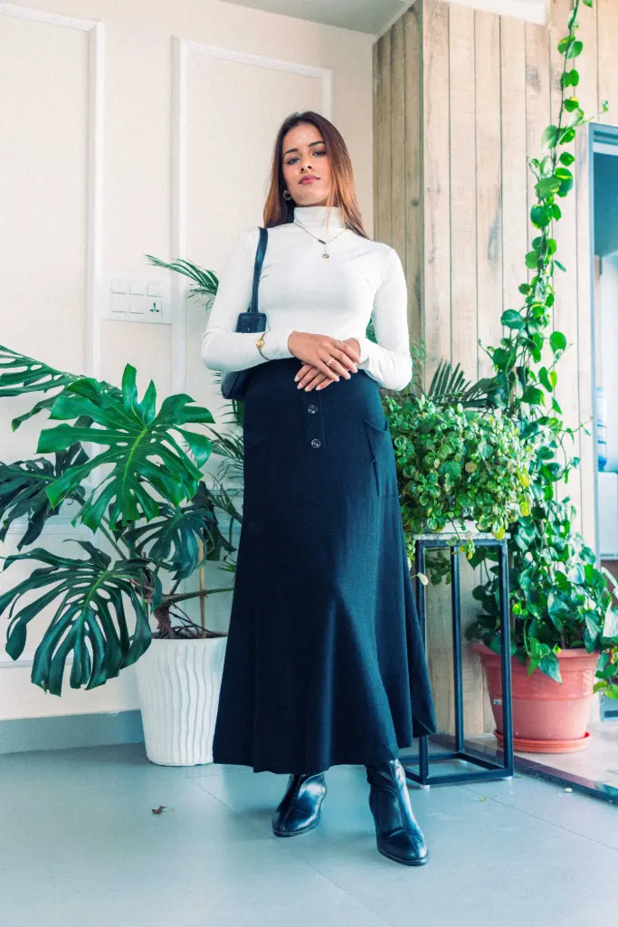 1.2551 601 SKIRT (BLACK)