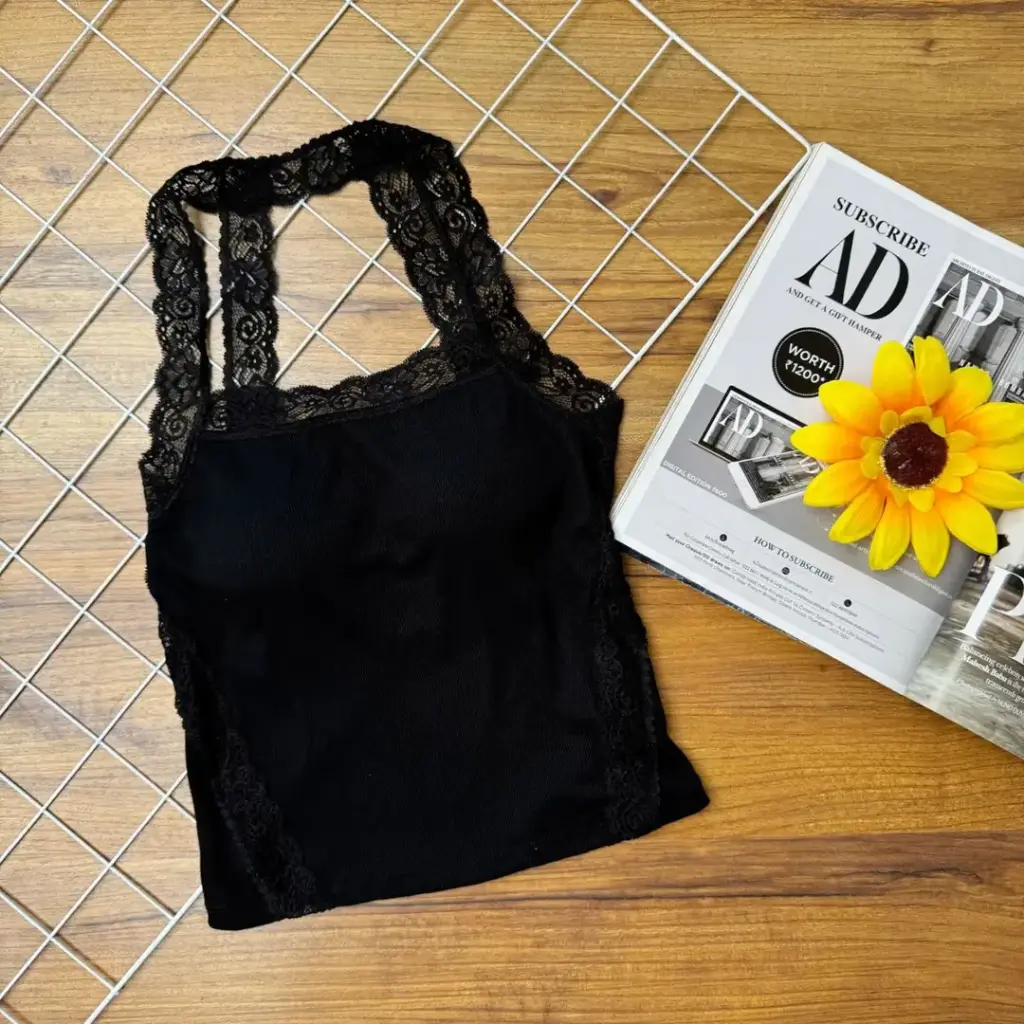 1.4061 850 LADIES CAMI (BLACK)