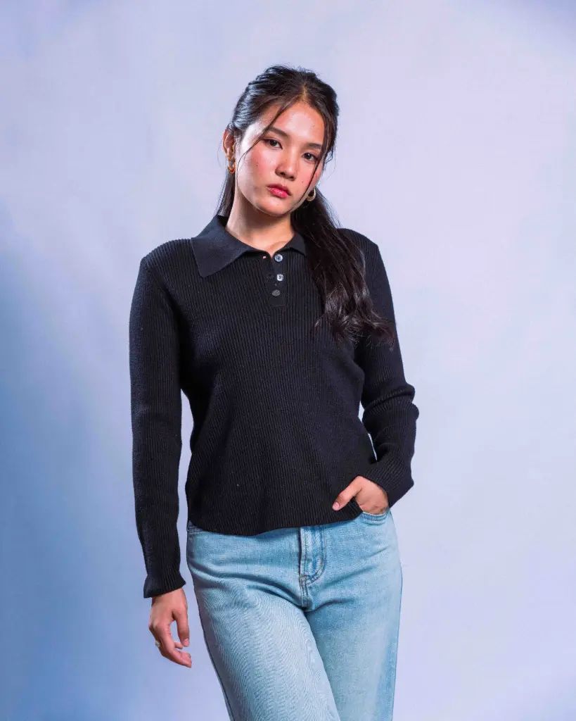 1.4065 850 SWEATER (BLACK)