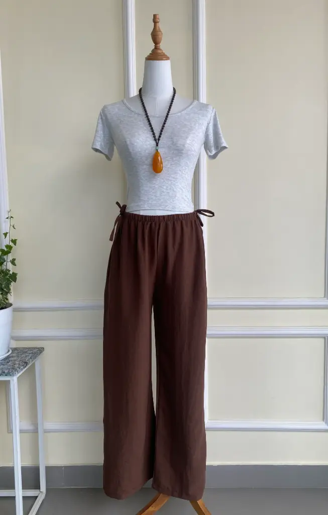 HB SS25-121 Side Seam String Palajjo