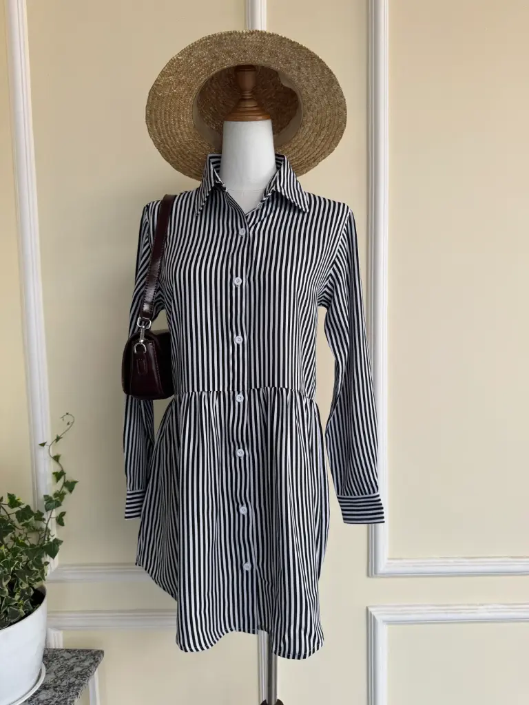 HB SS25-51 Oxford Full Sleeve Tops