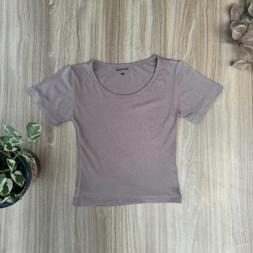 HB SS25-88 Oval Neck Tee