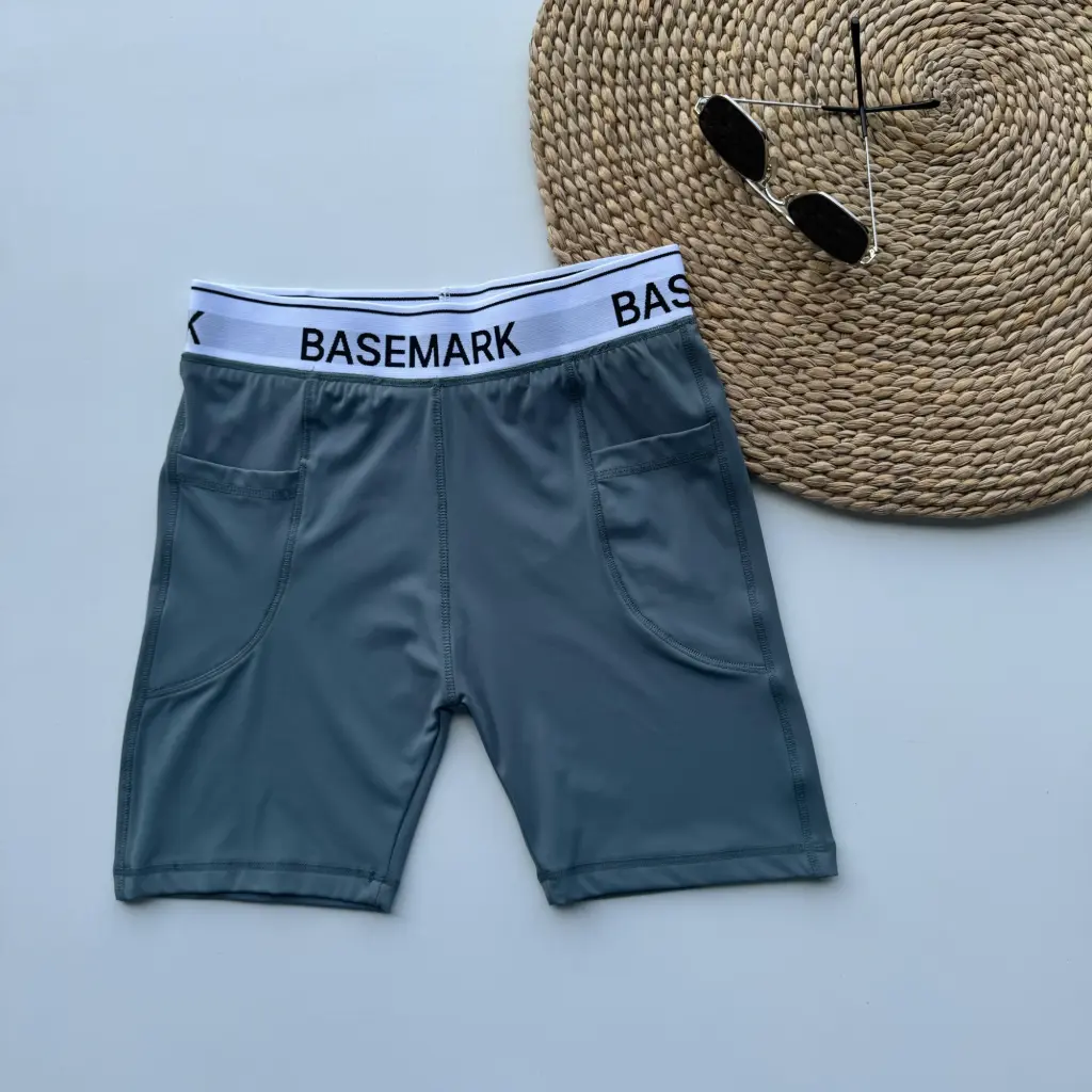 2.2064 HB24-167 BIKER SHORTS (BLUE, M)