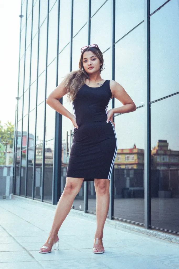 2.2411 HB24-210 BODYCON (BLACK, M)