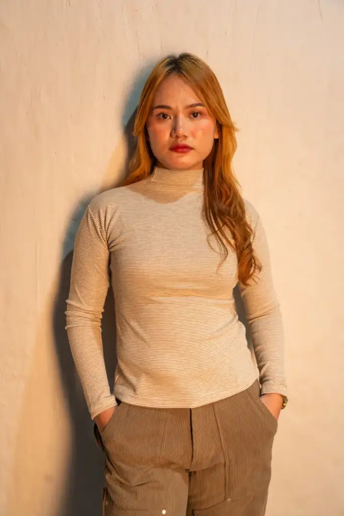 2.3434 HB24-314 T-SHIRT (KHAKI, M)