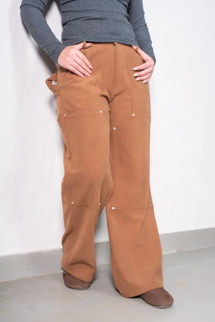 2.3533 HB24-323 PANT (BROWN, M)