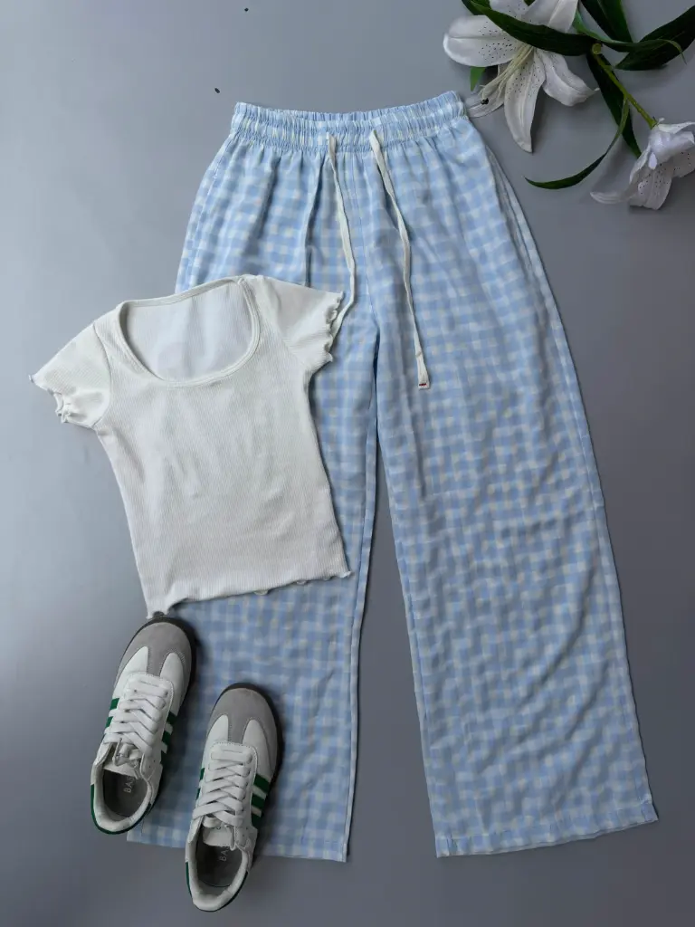 HB SS25-140 GINGHAM PLAJJO