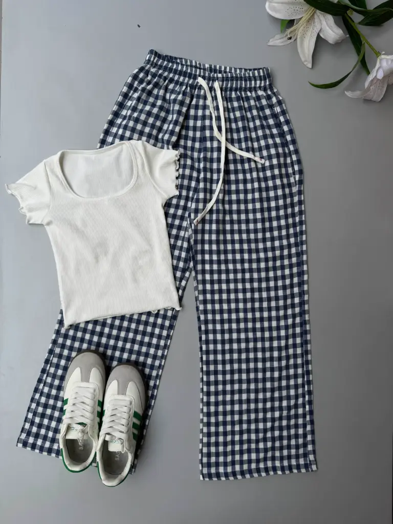 HB SS25-140 GINGHAM PLAJJO