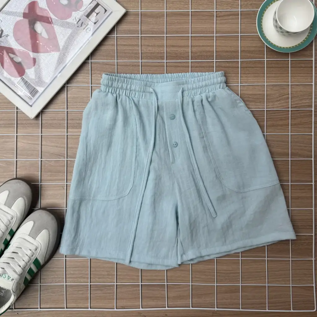 2.0643 HB SS25-155 PATCH SHORTS (BLUE, S)