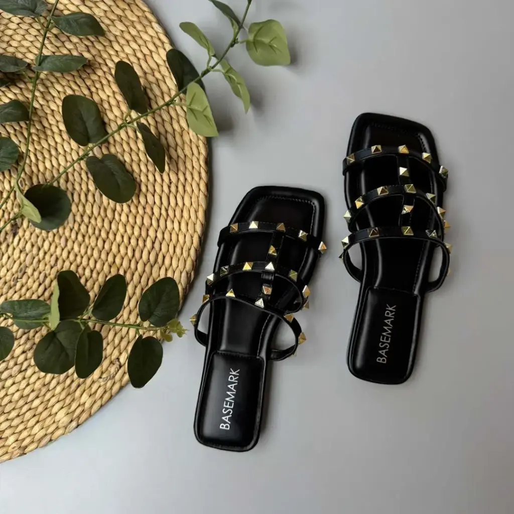 1.3395 708-13 SLIPPERS (BLACK, 36)