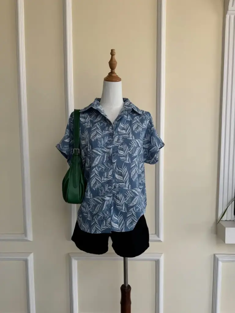 3.2258 HB SS25-166 MILO SHIRT (BLUE, M)