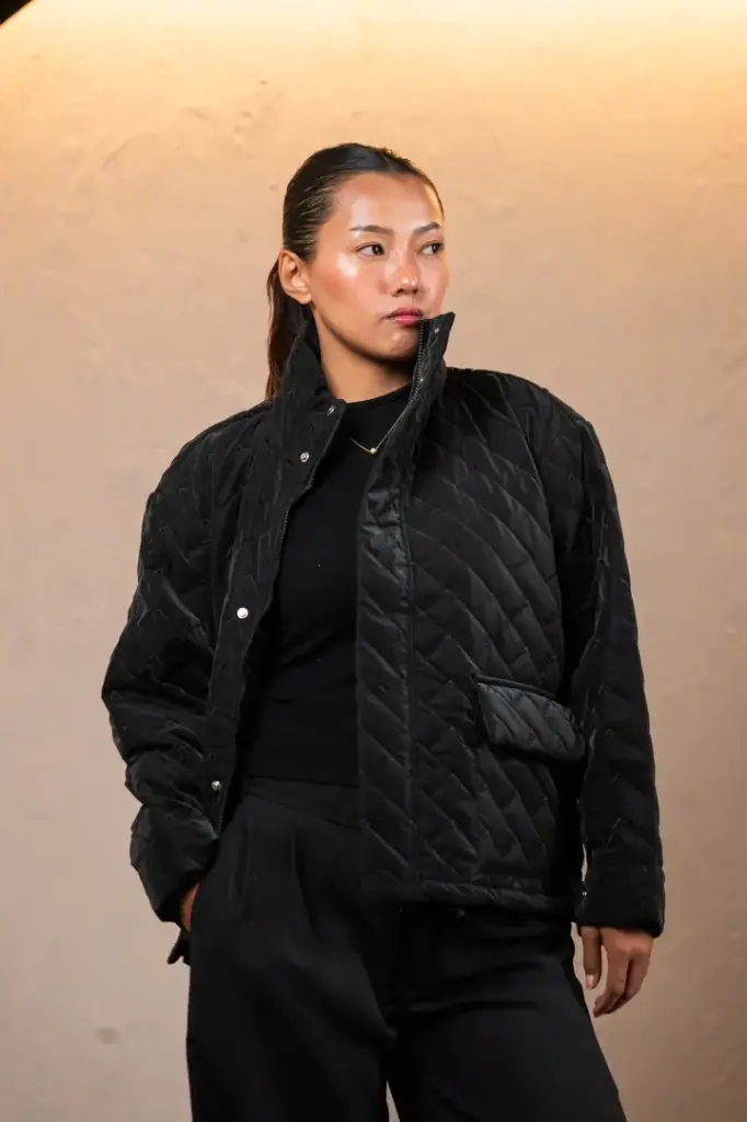 3.2472 BMK 100-81 PUFFER JACKET (BLACK, M)