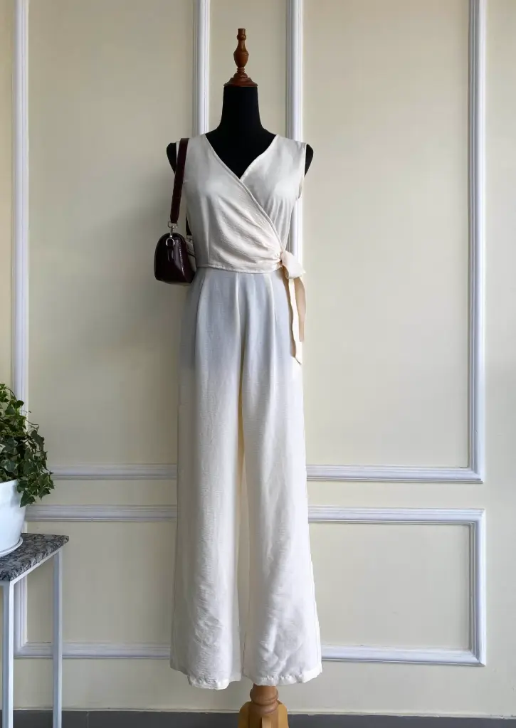 HB SS25-97 SIDE TIE JUMPSUIT