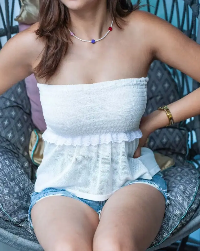 HB SS25-159 SMOKED CAMI