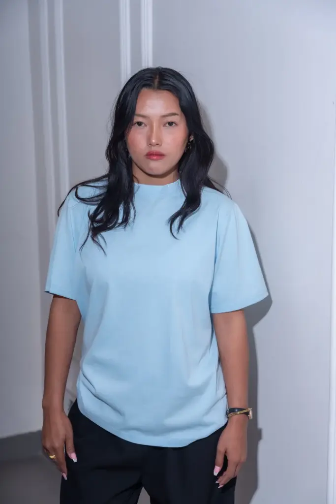 3.27913 HB SS25-168 OVERSIZE TEE (BLUE, M)