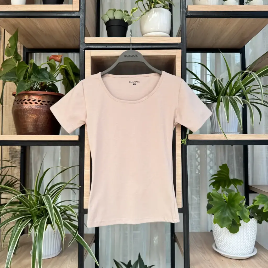 HB SS25-188 ROUND NECK TEE