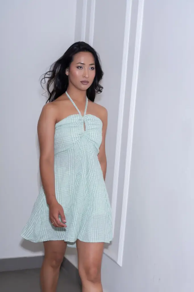 HB SS25-200 BALLOON TUBE DRESS