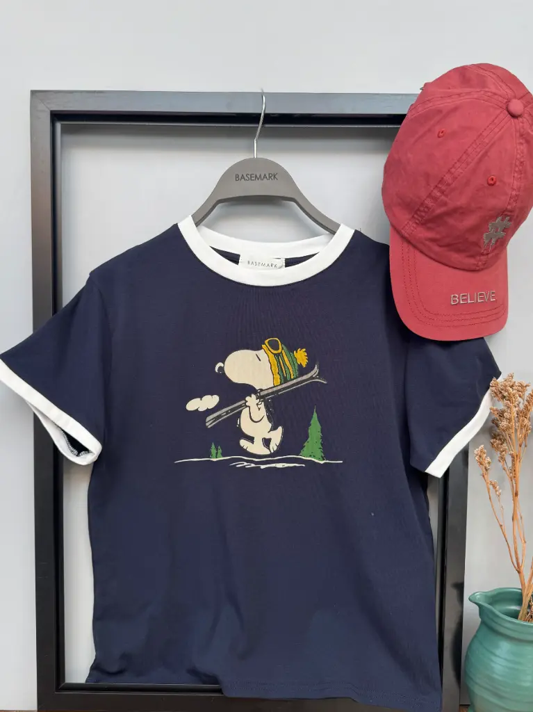 3.28535 18182 LADIES CROP TEES (BLUE)