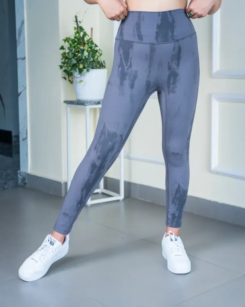 3.28675 HB SS25-241 TIE DYE LEGGINGS (BLACK, S)
