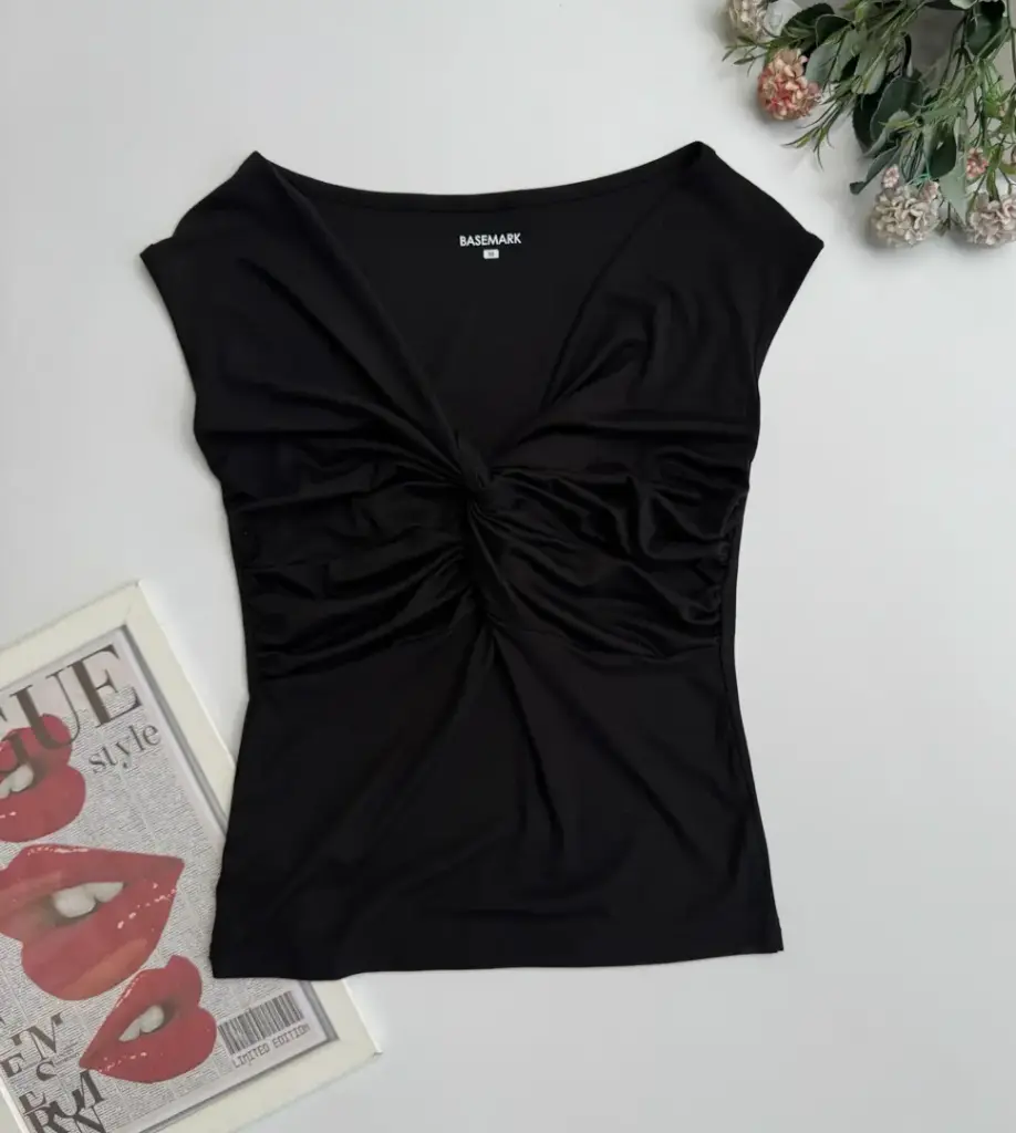 HB SS25-223 KNOTTED TOP