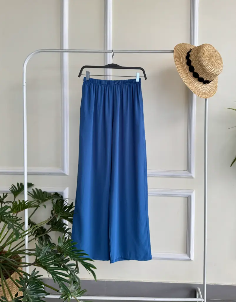 3.29031 HB SS25-249 WIDE LEG PLAJJO (BLUE, S)