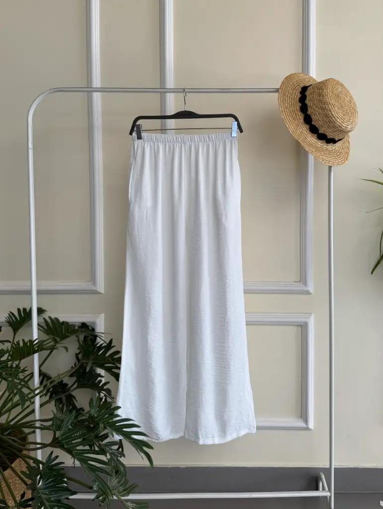 HB SS25-249 WIDE LEG PLAJJO
