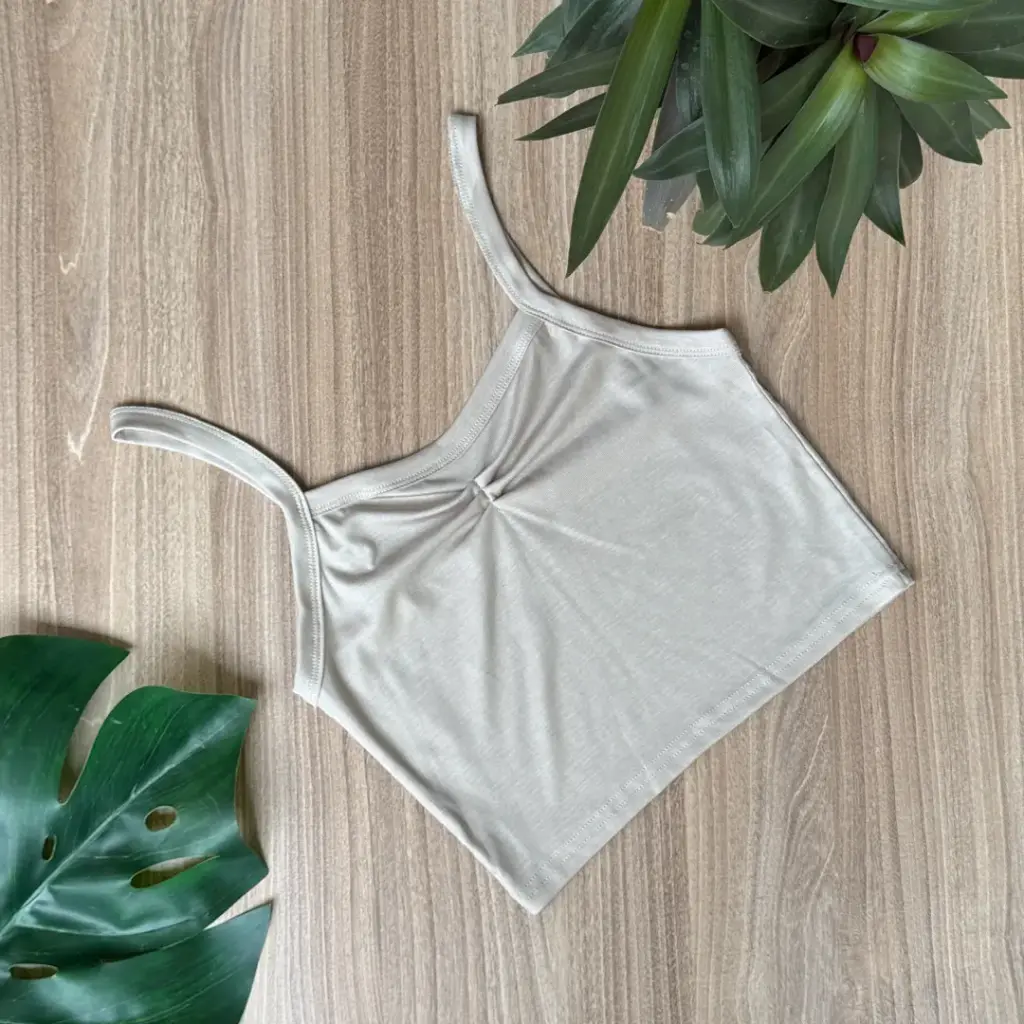HB SS25-194 PLEAT CAMI