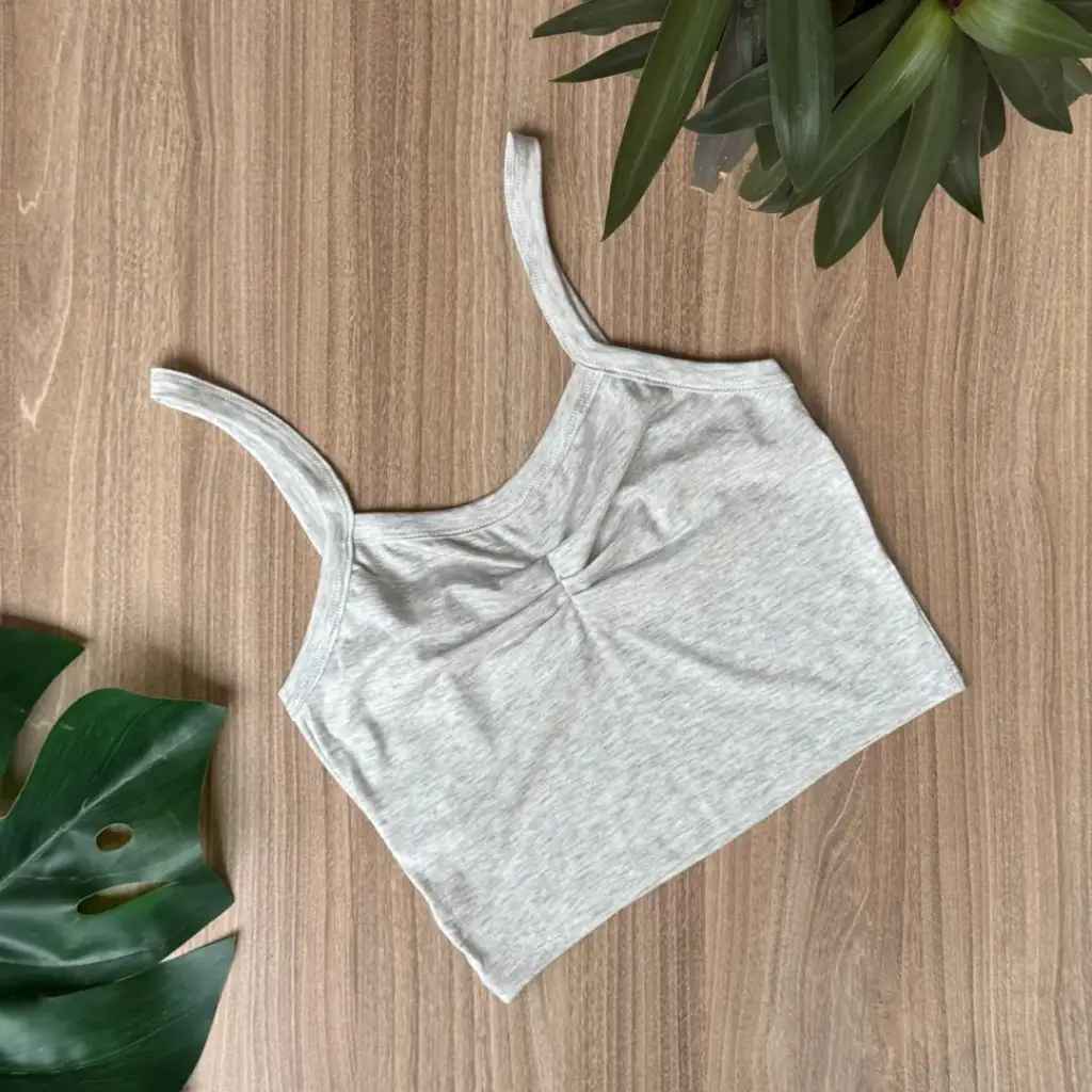 HB SS25-194 PLEAT CAMI