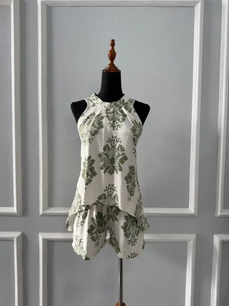 BMO SS25-54 CHOCKER NECK CO ORDS