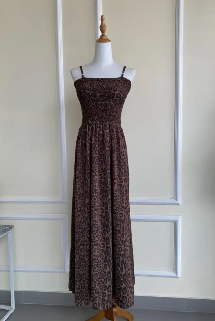 HB SS25-260 LEO MAXI DRESS