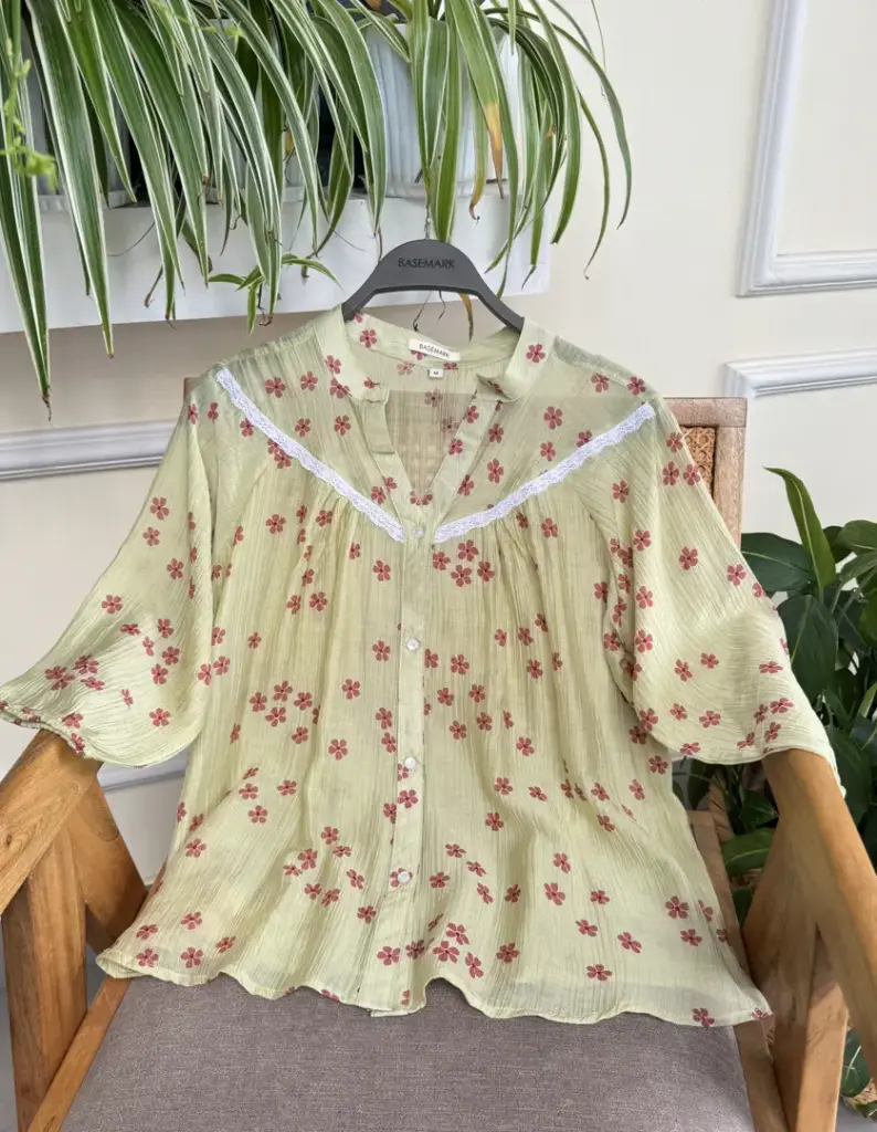 BMO SS25-46 PRINTED FLORAL TOP