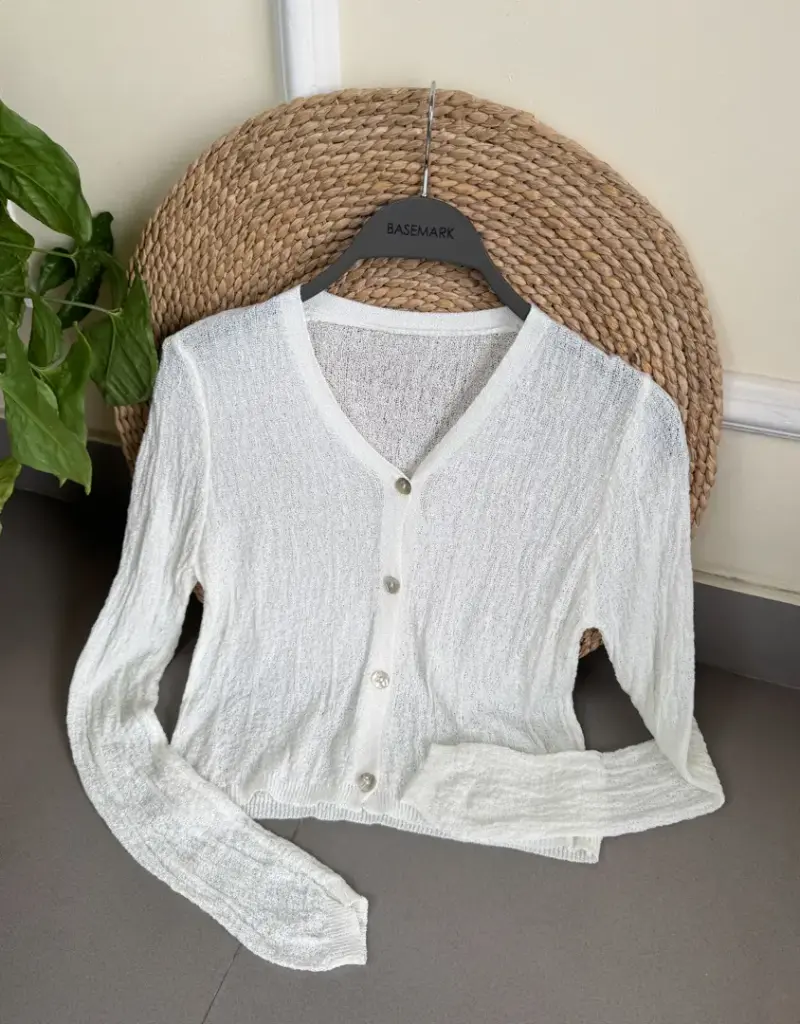 369 KNITTED BUTTON OUTER