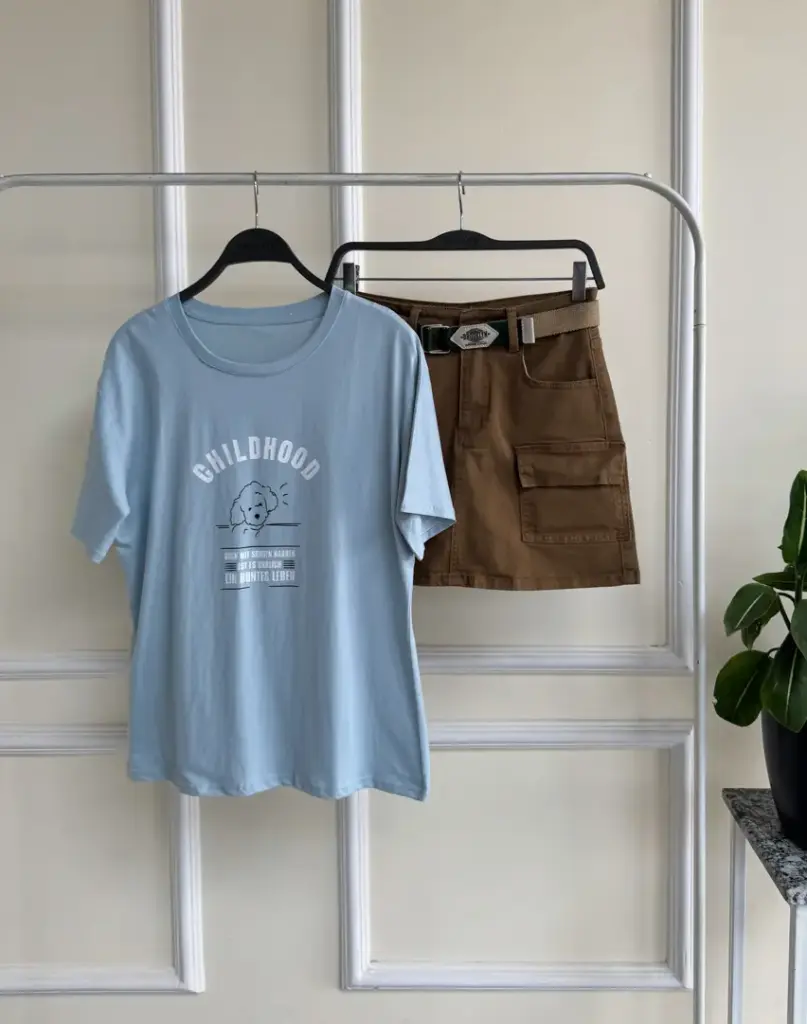 3.29653 630 HALF SLEEVE TEES (BLUE)