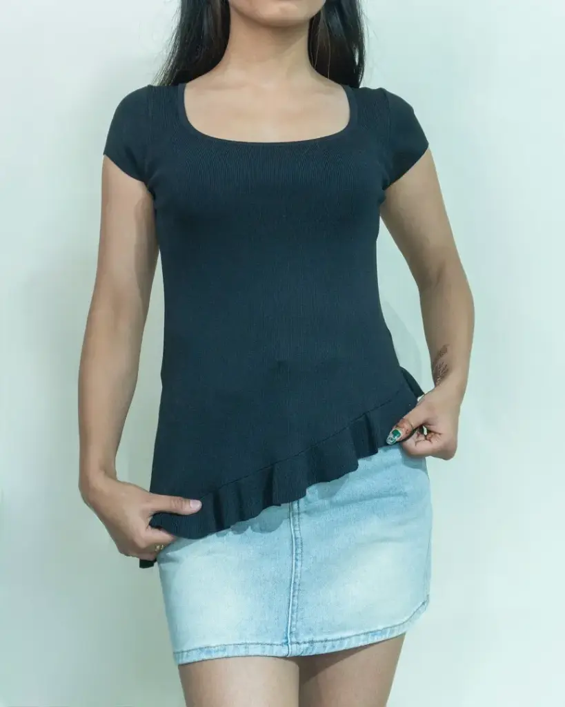 3.29994 13266 HALF TOPS (BLACK)