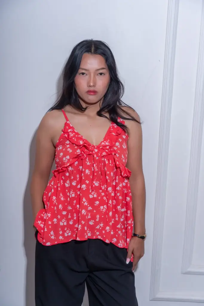 HB SS25-226 CAMELIA TOP