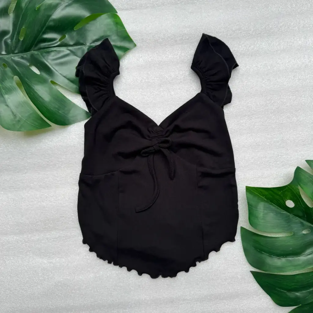 3.30046 HB SS25-209 RUBY TOP (BLACK, S)