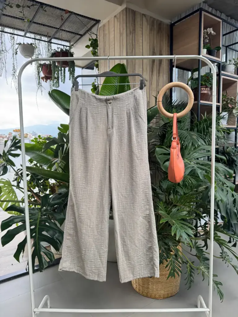 3.30356 HB SS25-257 PLEATED FORMAL PANTS (GREY, S)