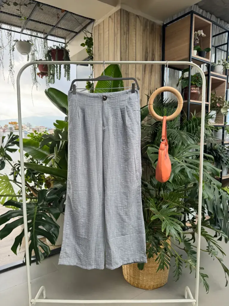 HB SS25-257 PLEATED FORMAL PANTS