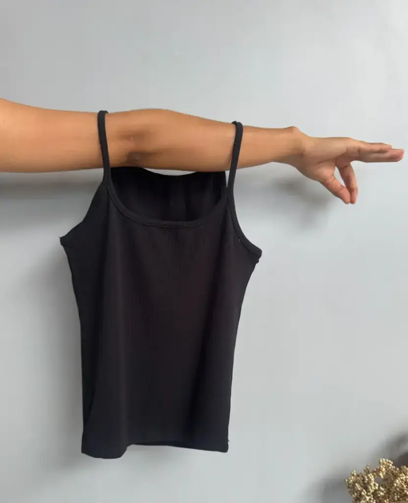3.30950 BMO SS25-49 Y2K TANK TOP (BLACK, S)