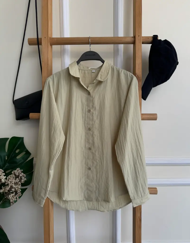 HB SS25-304 SHEER FULL SLEEVE SHIRT