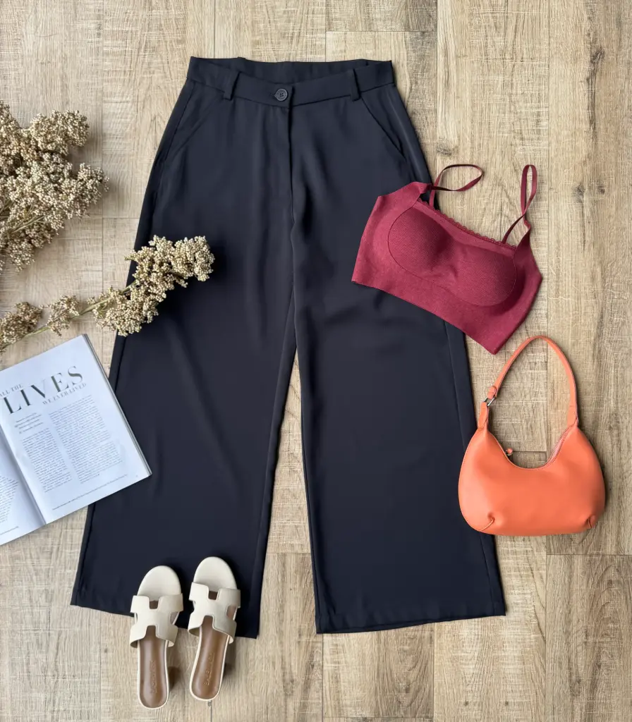 3.34106 BMO SS25-61 FORMAL PANT (BLACK, S)