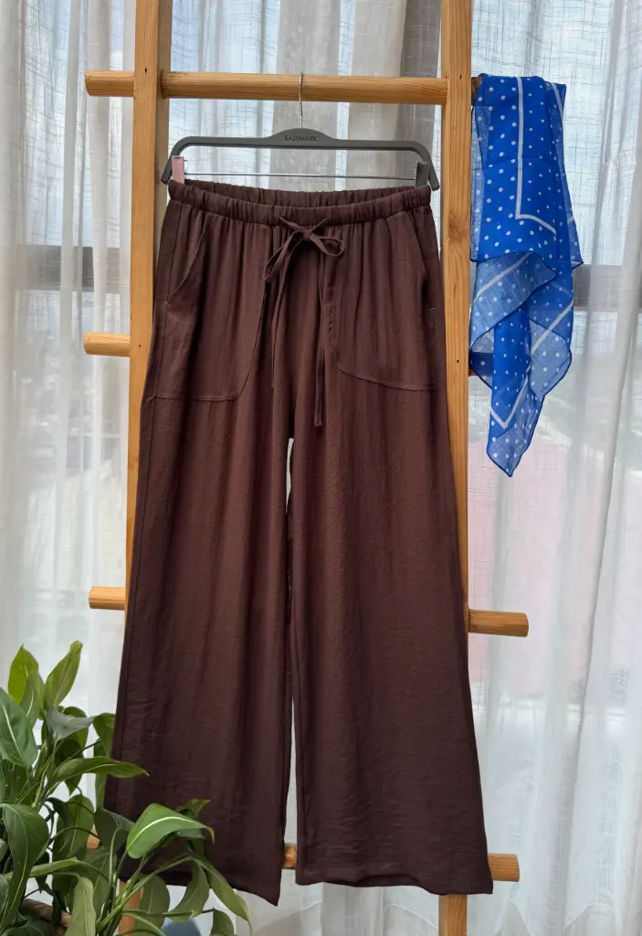 HB SS25-338 LINEN PALAJJO