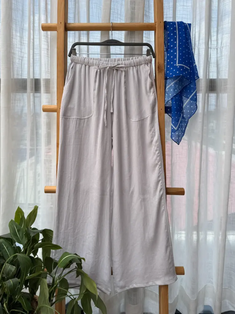 HB SS25-338 LINEN PALAJJO