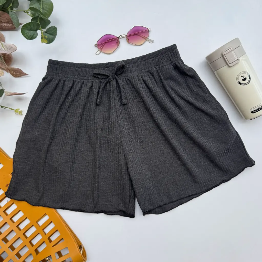 3.36290 HB SS25-341 JULIA LOUNGE SHORTS (BLACK, S)