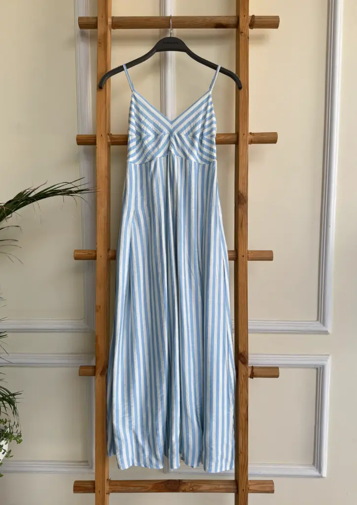 3.36732 BMKS SS25-39 MADELIENE DRESS (BLUE, S)